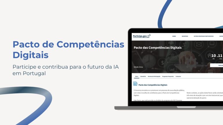 Governo abre Consulta Pública para o Pacto de Competências Digitais 2026–2030